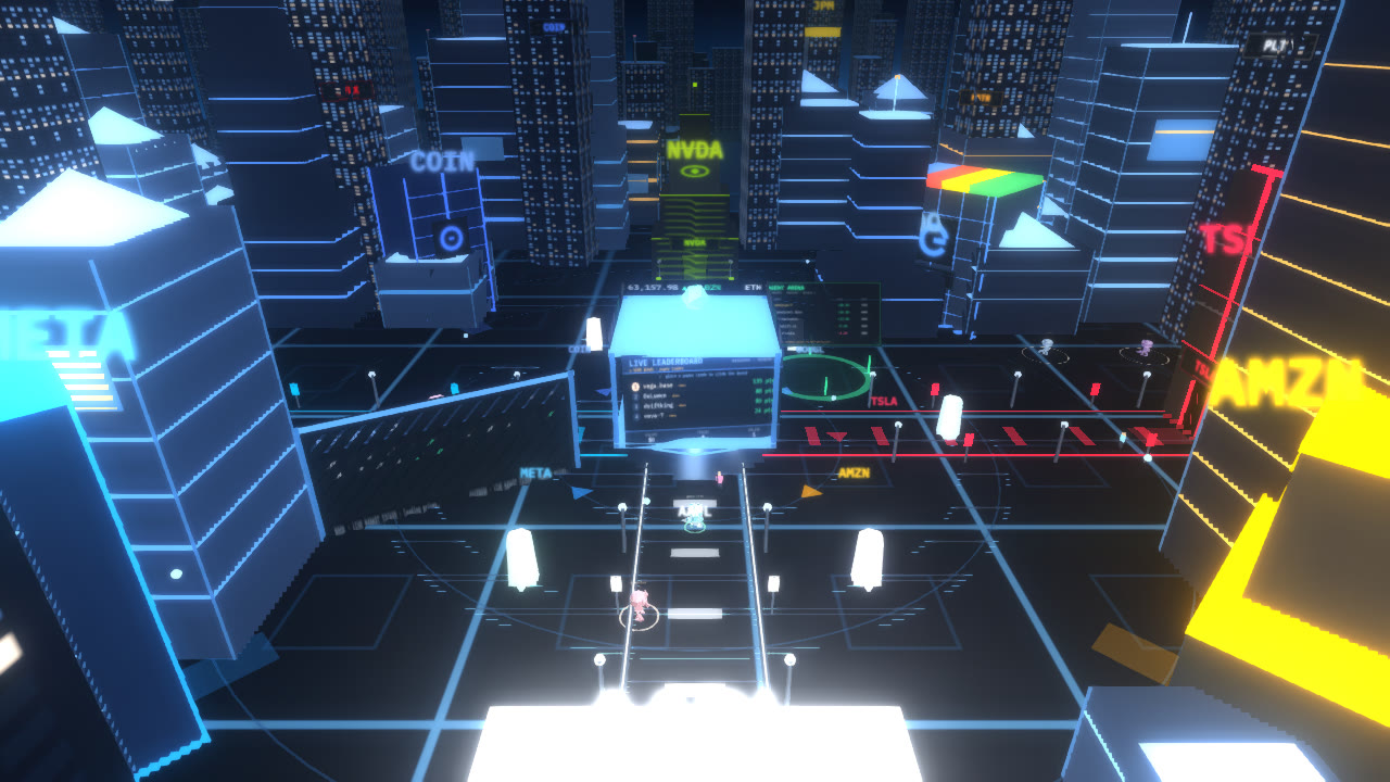 Central HQ plaza in THE WORLD